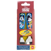 Mickey Mouse Besteck-Set für Kinder – 2-teilig, Löffel & Gabel