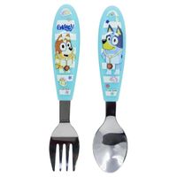 Bluey Besteck-Set für Kinder – 2-teilig, Löffel & Gabel