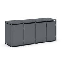 Mülltonnenbox, 4er