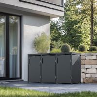 Mülltonnenbox, 3er