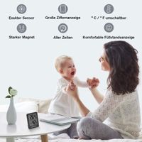 Thermo-Hygrometer 3er Set – Digitales Innenraum-Thermometer