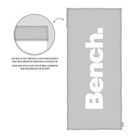 Bench Fitness-Tuch mit Flap "hellgrau"