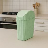 HATEX Kosmetikeimer 2,5 L mit Schwingdeckel - Grün