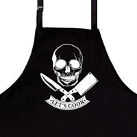 Kochschürze „Let’s Cook“ für Herren – Schwarz, OneSize