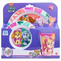 PAW Patrol Kindergeschirr-Set 5-teilig mit rutschfestem Boden
