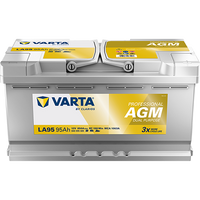 VARTA Professional AGM LA95 Autobatterien 840095085K312, LA95, 12 V, 95 Ah, 850 A
