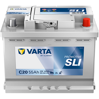 VARTA Promotive SLI C20 Autobatterien 555064042K182, C20, 12 V, 55 Ah, 420  A