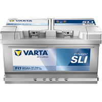 VARTA Dynamic SLI F17 Autobatterien 580406074K262, F17, 12 V, 80 Ah, 740 A