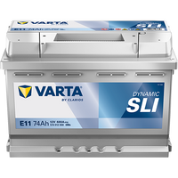 VARTA Dynamic SLI E11 Autobatterien 574012068K262, E11, 12 V, 74 Ah, 680 A