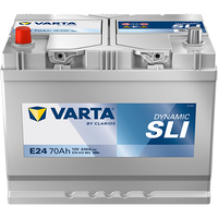 VARTA Dynamic SLI E24 Autobatterien 570413063K262, E24, 12 V, 70 Ah, 630 A