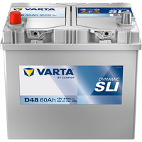 VARTA Dynamic SLI D48 Autobatterien 560411054K262, D48, 12 V, 60 Ah, 540 A