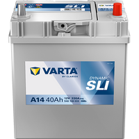 VARTA Dynamic SLI A14 Autobatterien 540126033K262, A14, 12 V, 40 Ah, 330 A