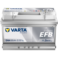 VARTA Dynamic EFB D54 Autobatterien 565500065K262, D54, 12 V, 65 Ah, 650 A