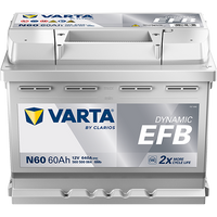VARTA Dynamic EFB N60 Autobatterien 560500064K262, N60, 12 V, 60 Ah, 640 A