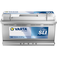 VARTA Dynamic SLI H3 Autobatterien 600402083K262, H3, 12 V, 100 Ah, 830 A