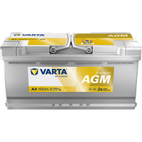 VARTA Dynamic AGM A4 Autobatterien 605901095K262, A4, 12 V, 105 Ah, 950 A