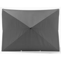 Rechteckschirm, ca. 140 x 180 cm - Anthrazit