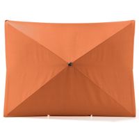 Rechteckschirm, ca. 140 x 180 cm - Terracotta