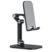 Hoco PH34 Schreibtischhalter – Für Smartphone und Tablet, Schwarz
