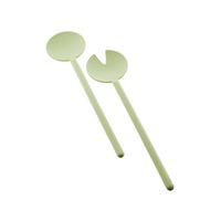 Cofi Salatbesteck 2-teilig – Löffel & Gabel, 29 cm, Grün