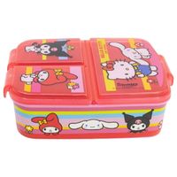 Hello Kitty Kinder Brotdose – Lunchbox mit 3 Fächern