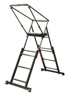 Berger & Schröter | Aluminium Ansitzstuhl mit Verlängerung