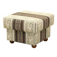 Corona Hocker braun Ornament