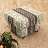 Corona Hocker braun Ornament