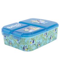 Bluey Kinder Brotdose – Lunchbox mit 3 Fächern
