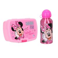 Minnie Mouse Lunchbox Set – Brotdose & Trinkflasche für Kinder