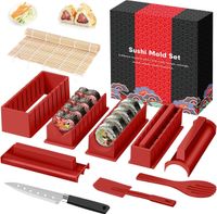 Sushi Maker Komplett-Set – 12 Teile für Zuhause