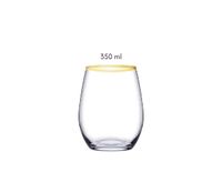 Pasabahce Golden Touch Gläser – 6er-Set Amber Longdrink 350 ml