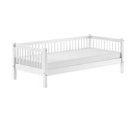 VIPACK - FAGUS weiß Kojen-Bett 90x200cm, inkl. Lattenrost, Buche massiv