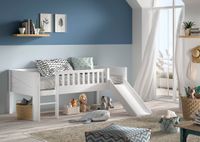 VIPACK - SCOTT Kojen-Spielbett 90x200cm, inkl. Leiter, Rutsche, Rolllattenrost