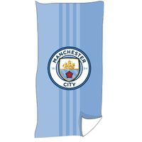 Manchester City Strandhandtuch 100 % Baumwolle 70x140 cm