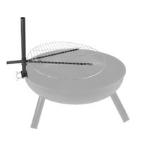 Grillgitter mit Halterung für Feuerschale