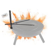 Grillgitter mit Halterung für Feuerschale