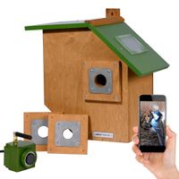 dobar Nistkasten Flachdach "Brunhilde" inkl. Kamera und App