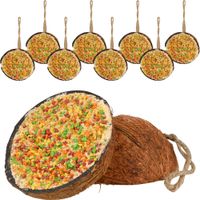 dobar gefüllte Vitamin-Kokosnusshälften