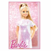 Barbie Spielmatte 120x80 cm – Kinderzimmer Teppich