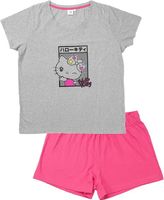 Hello Kitty Damen Nachtwäsche Set – Baumwolle Pyjama XL