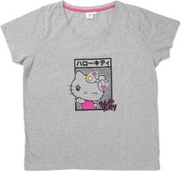 Hello Kitty Damen Nachtwäsche Set – Baumwolle Pyjama XL