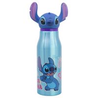 Lilo & Stitch 3D Figur Trinkflasche 690 ml mit Strohhalm