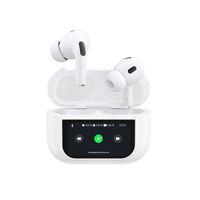 TWS Bluetooth 5.3 In-Ear Kopfhörer mit LED-Display – Weiß