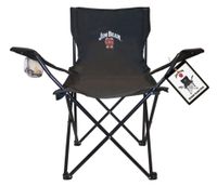 Jim Beam faltbarer Campingstuhl mit Getränkehalter JB0253