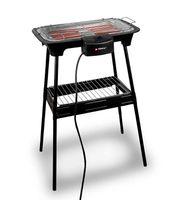 Alpina BBQ-Grill, 2000 Watt, Schwarz