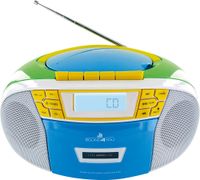 Tragbarer CD-Player bunt