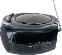 Tragbarer CD-Player Schwarz