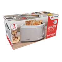 Alpina Toaster, 1450 Watt, Weiß