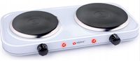 Alpina Doppelkochplatten, 2500 Watt, Weiß